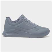 Skechers Uno Lite Lite Work Womens Blue Trainer (Click For Details)
