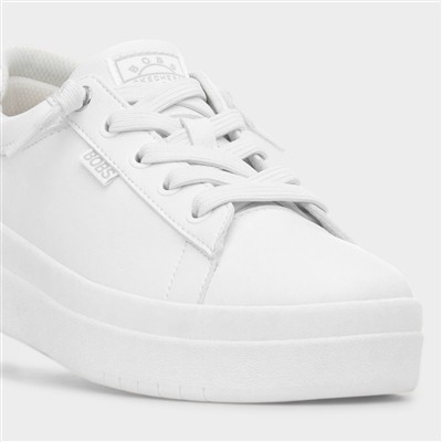 Bobs Main Step Womens White Trainer