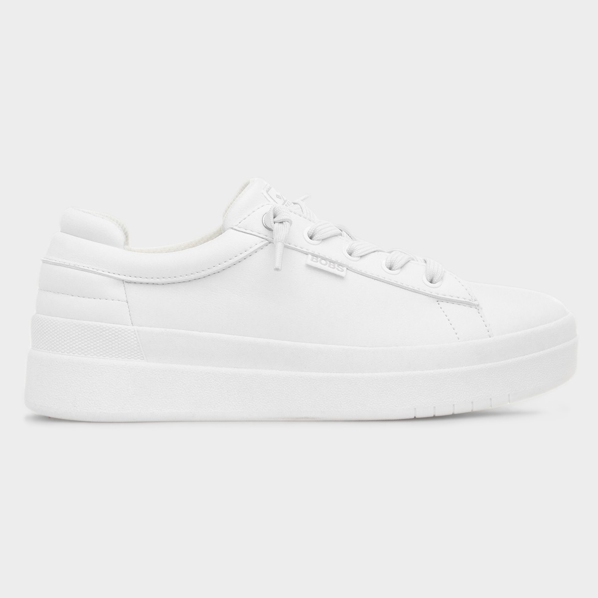 Bobs Main Step Womens White Trainer