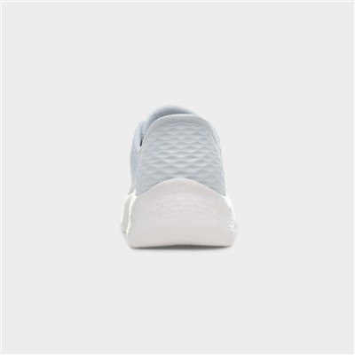Slip In Go Walk Womens Grey Pink Trainer