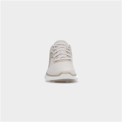 Flex Appeal Womens Beige Trainer