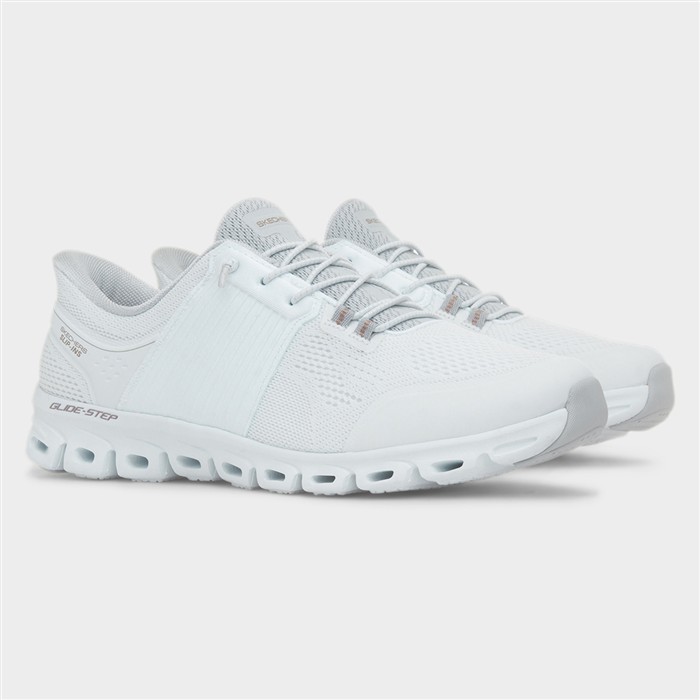 Slip Ins Glide Step Womens White Trainer