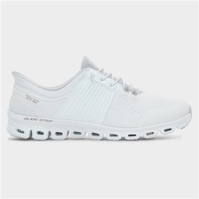 Slip Ins Glide Step Womens White Trainer