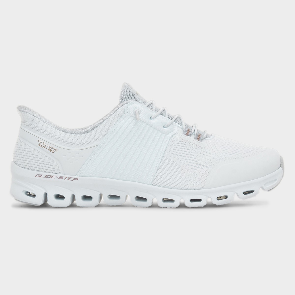 Slip Ins Glide Step Womens White Trainer