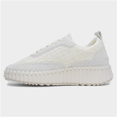Mae Womens Cream Trainer