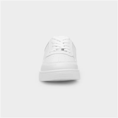 Neuron Kids White Lace Up Trainer