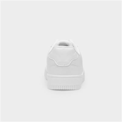 Neuron Kids White Lace Up Trainer