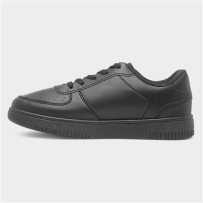 Neuron Kids Black Lace Up Trainer