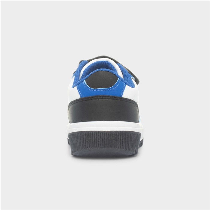 Ozzy Kids White Flat Trainer