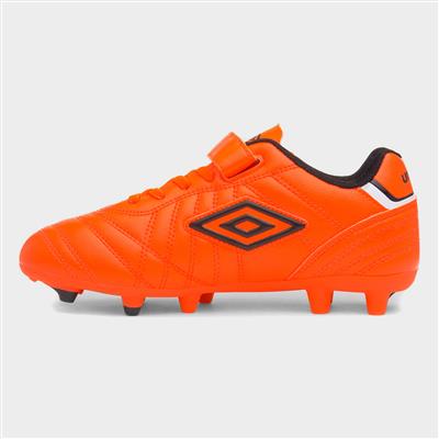 Speciali Liga Jnr Kids Orange Football Boot