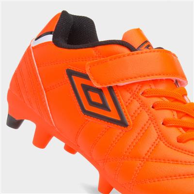 Speciali Liga Jnr Kids Orange Football Boot