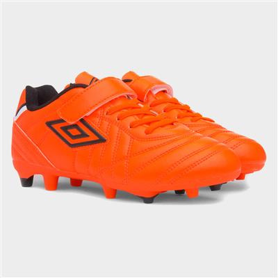 Speciali Liga Jnr Kids Orange Football Boot