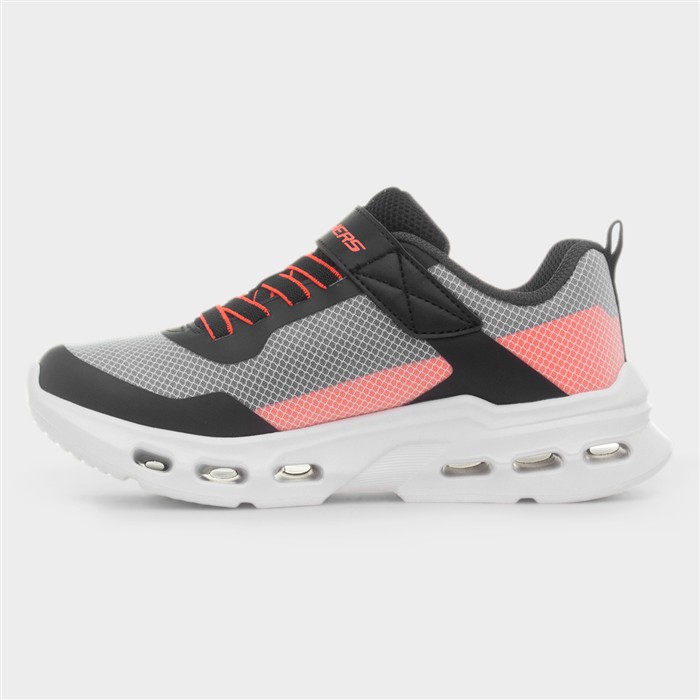 Glide-Step Zorzox Kids Black Trainer