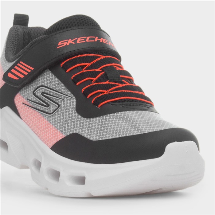 Glide-Step Zorzox Kids Black Trainer