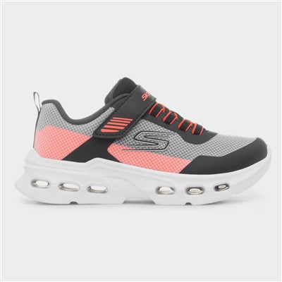 Glide-Step Zorzox Kids Black Trainer