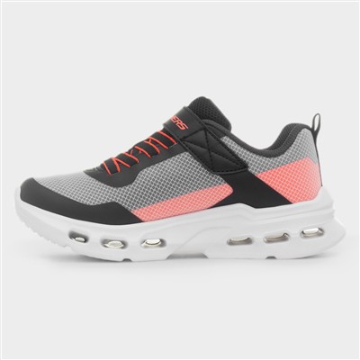 Glide-Step Zorzox Kids Black Trainer