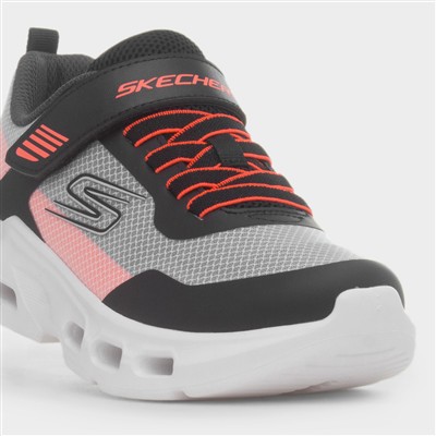 Glide-Step Zorzox Kids Black Trainer