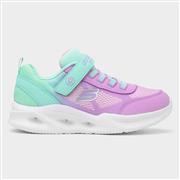 Skechers Sola Glow Kids Purple Light Up Trainer (Click For Details)
