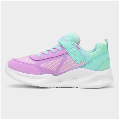 Sola Glow Kids Purple Light Up Trainer