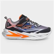 Skechers Flex Glow Kids Grey Light Up Trainer (Click For Details)