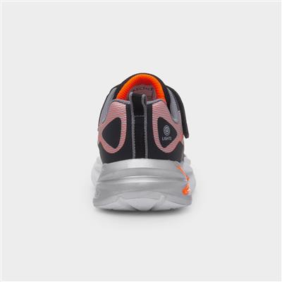 Flex Glow Kids Grey Light Up Trainer