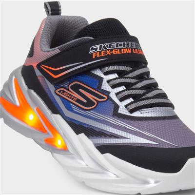Flex Glow Kids Grey Light Up Trainer