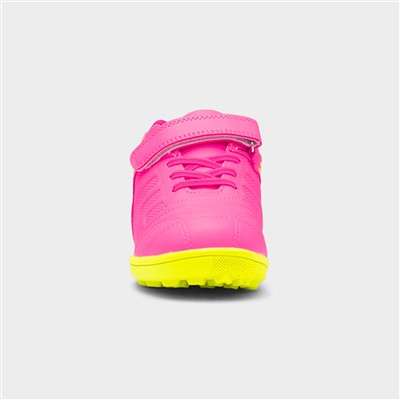 Kids Pink Easy Fasten Astro Trainer