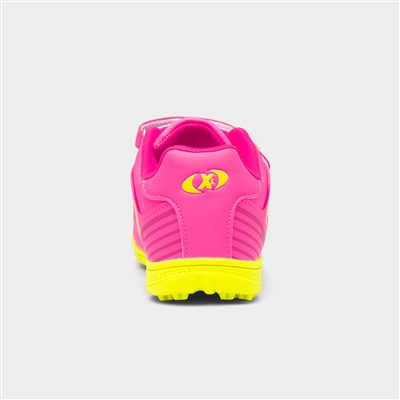 Kids Pink Easy Fasten Astro Trainer