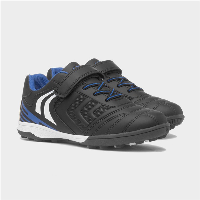 Kids Black Easy Fasten Astro Trainer