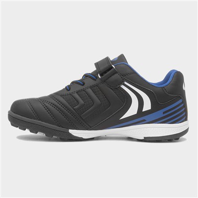 Kids Black Easy Fasten Astro Trainer