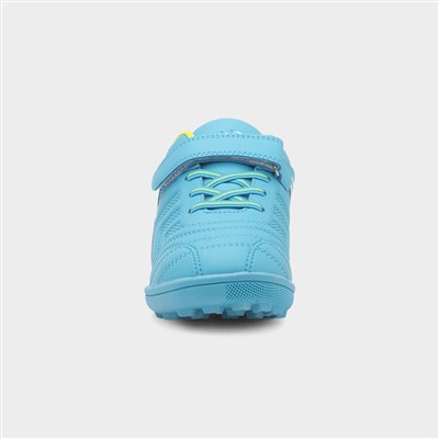 Kids Blue Easy Fasten Astro Trainers