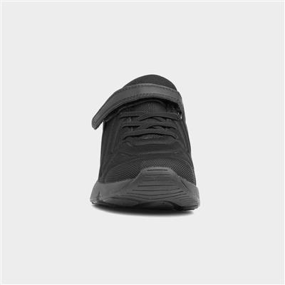 Atom Kids Black Trainer