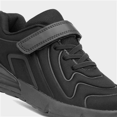 Atom Kids Black Trainer