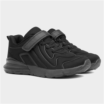 Atom Kids Black Trainer