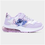 Disney Stitch Soreen Kids Lilac Light Up Trainer (Click For Details)