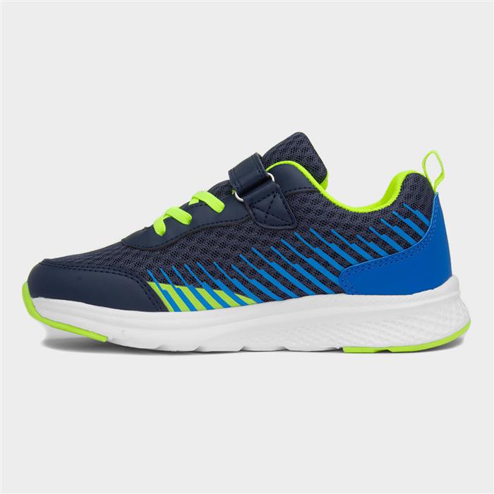 Astronaut Kids Navy Easy Fasten Trainer
