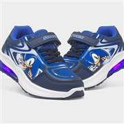 Sonic The Hedgehog Kids Blue Light Up Trainer (Click For Details)