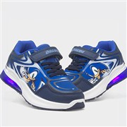 Sonic The Hedgehog Kids Blue Light Up Trainer (Click For Details)