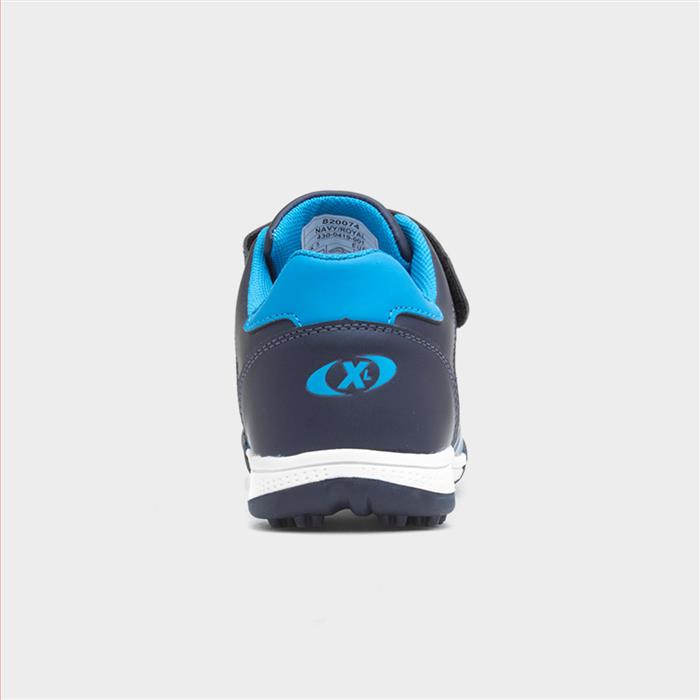 Kids Blue Easy Fasten Astro Trainer