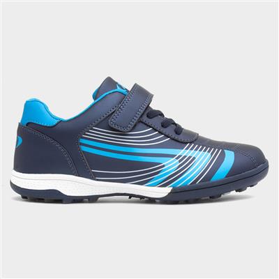 Kids Blue Easy Fasten Astro Trainer