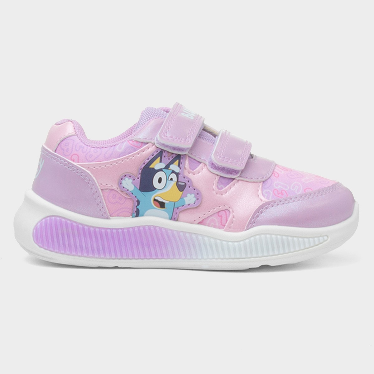 Kids Lilac Light Up Trainer