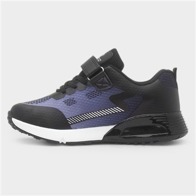 Halley Kids Black & Blue Trainer