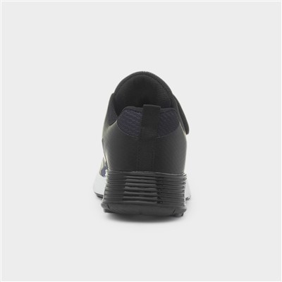 Halley Kids Black & Blue Trainer