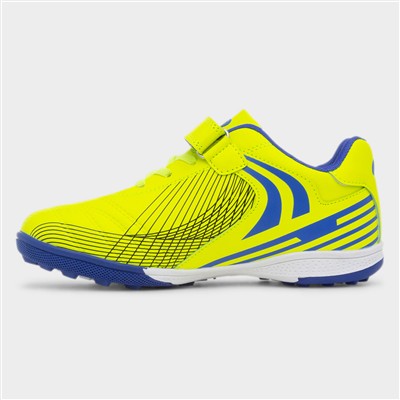 Kids Lime & Blue Easy Fasten Astro Trainer