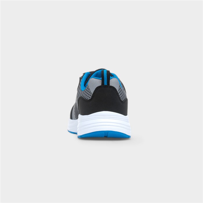 Armstrong Kids Grey Easy Fasten Trainer