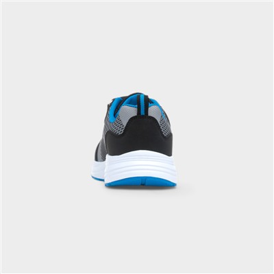 Armstrong Kids Grey Easy Fasten Trainer