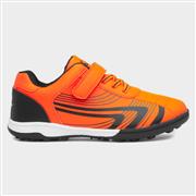 XL Forth Kids Orange Easy Fasten Astro Trainers (Click For Details)