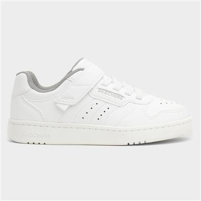 Quick Street Kids White Trainer