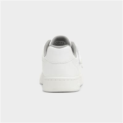 Quick Street Kids White Trainer