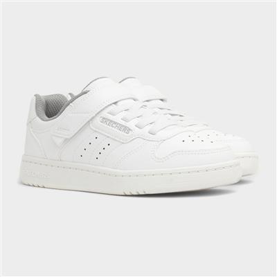 Quick Street Kids White Trainer